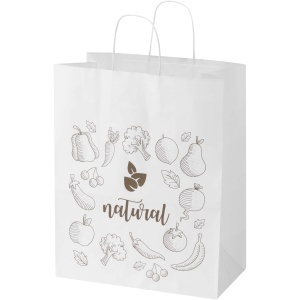 PF Kraft 80-90 g/m2 paper bag with twisted handles - 32 x 17 x 39 cm