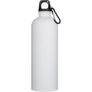 PF Oregon 750 ml matte RCS recycled single wall stainless steel water bottle with carabiner