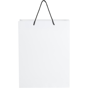 PF Pungă de hârtie integrală lucrată manual, 170 g/m2, cu mânere din șnur de plastic - 24 x 9 x 36 cm