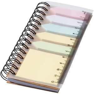 PF Spinner spiral notebook with coloured sticky notes - Img 3