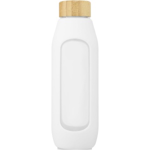PF Tidan 600 ml borosilicate glass bottle with silicone grip