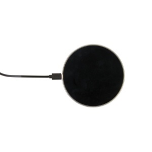 Plastic wireless charging base 10W with Led light for laser engraving logo - Img 2
