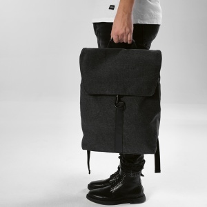 Prague Backpack 25L rCotton. Hook closure. Fits 17" laptop - Img 12