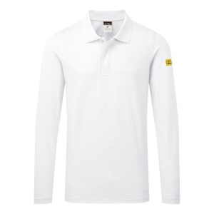 PW Anti-Static ESD Polo Shirt L/S - Img 6