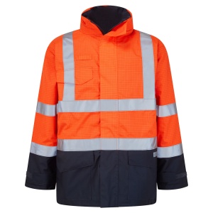 PW Bizflame Rain Hi-Vis Constrast FR Jacket
