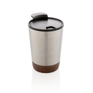 RCS Recycled stainless steel cork coffee tumbler - Img 5