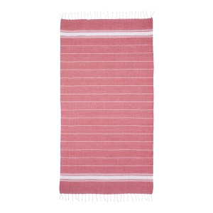 Recycled cotton fringed beach towel - Img 21