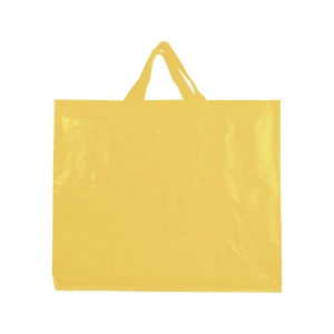 Recycled laminated 120 g/m2 PP shopping bag with gusset and short  handles - Img 8