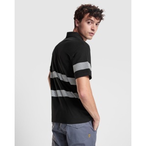 RO FORAN - 60% cotton 40% polyester piqué, 220 gsm.