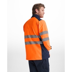 RO JACHETĂ SOFTSHELL CU VIZIBILITATE RIDICATĂ ANTARES - Două straturi. Exterior: 92% poliester /8% elastan. Interior: 100% poliester micropolar, 320 g/m² - Img 6