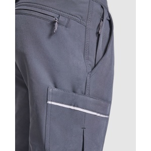 RO PANTALONI WALL - Material principal: 90% poliester / 10% elastan, 260 g/m²Genunchiere: 100% poliester, 250 g/m² - Img 5