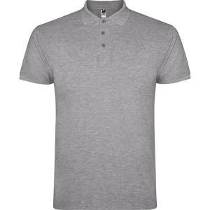 RO STAR - 100% cotton, piqué, 200 gsm. Heather grey 58: 85% cotton, 15% viscose. - Img 27