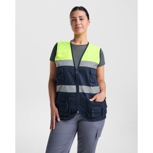 RO VESTĂ CU VIZIBILITATE RIDICATĂ BETA - Material principal: 65% poliester / 35% bumbac, serj de 200g/m²Material HV: 50% poliester / 50% bumbac, serj de 250 g/m² - Img 6
