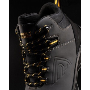 RO WORKWEAR SHOES LUA - Leather and microfibre coating