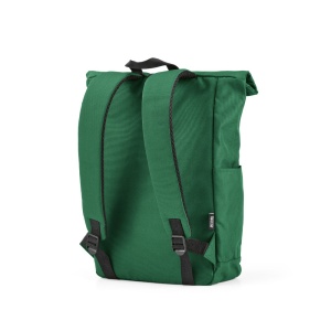 Rome backpack 12L rPET. Roll-top and velcro closure - Img 11