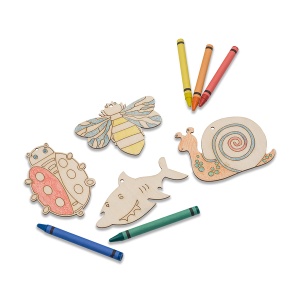 Royal FILIPPO set of decorations for colouring