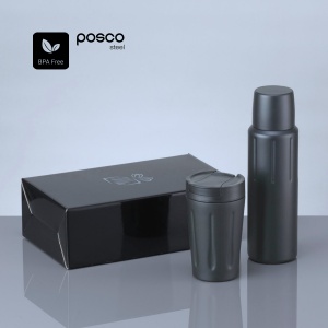 CO Scandic Set: cană termică 350 ml și termos 750 ml