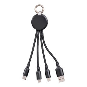 Set cablu Micro USB, iluminare, tip C cu LED - Img 2
