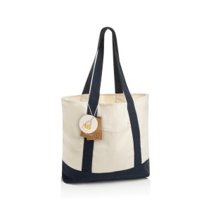 SHOP LOCAL AWARE™ recycled cotton 350gsm Tote bag - Img 5