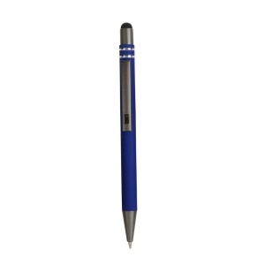 Snap pen with rubberised grip with trim rings with touch screen - Img 5