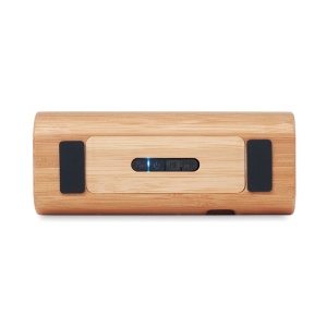 SPEAKBOX - Boxă wireless din bambus 2x5W - Img 4