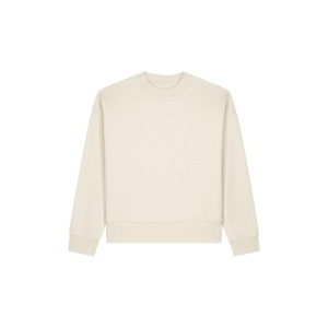 ST/ST Ryler - The unisex boxy crewneck sweatshirt in recycled cotton - Oversized | Unisex 400 g/m² - Img 3