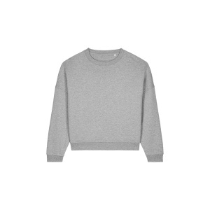 ST/ST Stella Lianna - Hanorac cu guler rotund pentru femei din bumbac-TENCEL™ Modal 320 g/m² - Img 3