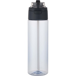 Sticlă de apă Theron RCS din plastic reciclat, 700 ml, cu capac cu funcție dublă și pai rabatabil - Img 7
