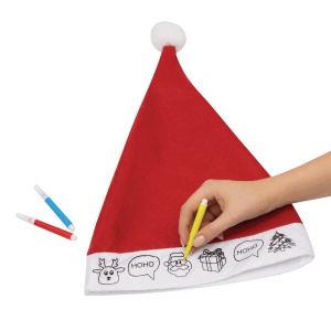 TOP™ Pălărie de Crăciun din pâslă COLOURFUL HAT