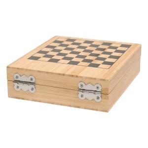 TOP BAMBOO CHESS - Wine set with chess game - Img 4