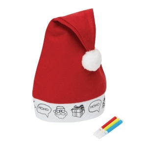 TOP COLOURFUL HAT - Felt Christmas hat