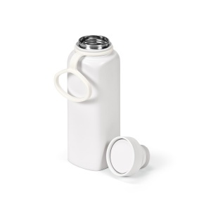 AO Sticlă Ural rSS 820 ml. Perete dublu și etanșă. Capac cu acționare prin apăsare la 360°.