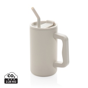 XD™ Cube RCS certified recycled steel mug 800ml