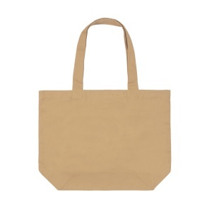 XD™ Geantă shopper canvas 240gsm cu buzunar Impact Aware™ nedecolorat - Img 28