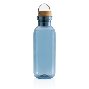 XD™ RCS RPET bottle with bamboo lid and handle