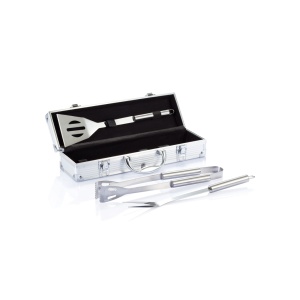 XD™ 3 pcs barbecue set in aluminium box