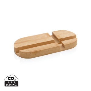 XD™ Bamboo tablet and phone holder