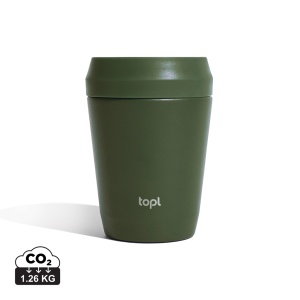 XD™ Topl Recycled Steel To Go Tumbler Patented 360 Lid 235ml