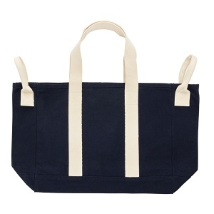 XD BEAU AWARE™ Beach bag 400gsm recycled canvas, with side hand - Img 11