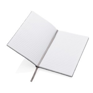 XD GRS certified recycled felt A5 softcover notebook - Img 7