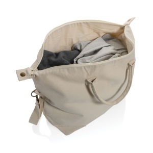 XD Kezar AWARE™ 500 gsm recycled canvas deluxe weekend bag - Img 4