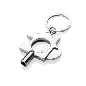 XD RCS recycled zinc alloy 3 in 1 keychain - Img 1