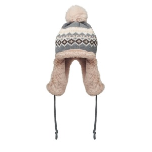 YULONG Knitted beanie with ear flap - Img 1