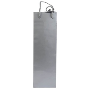 157 g/m2 laminated paper bottle shopping bag with gusset and bottom reinforcement, string - Img 6