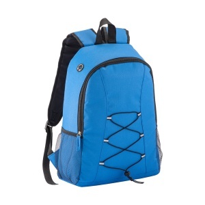 600D polyester Backpack with earbuds port - Img 4