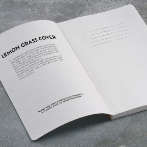 AO Dostoevsky A5 Notebook Lemongrass. 80gsm recycled 196 pages - Img 6