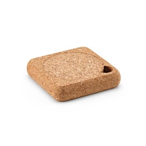 AO Klein cork coasters. Set of 6 with organizer. Made in Portugal