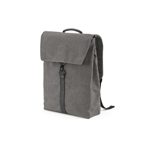 AO Rucsac Praga 25L din bumbac. Închidere cu cârlig. Potrivit pentru laptop de 17".
