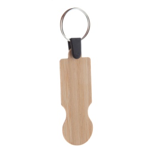 AP BooCart EU - bamboo trolley coin keyring