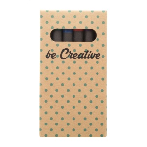 AP Craxon 6 Eco - set 6 buc creioane colorate, personalizat